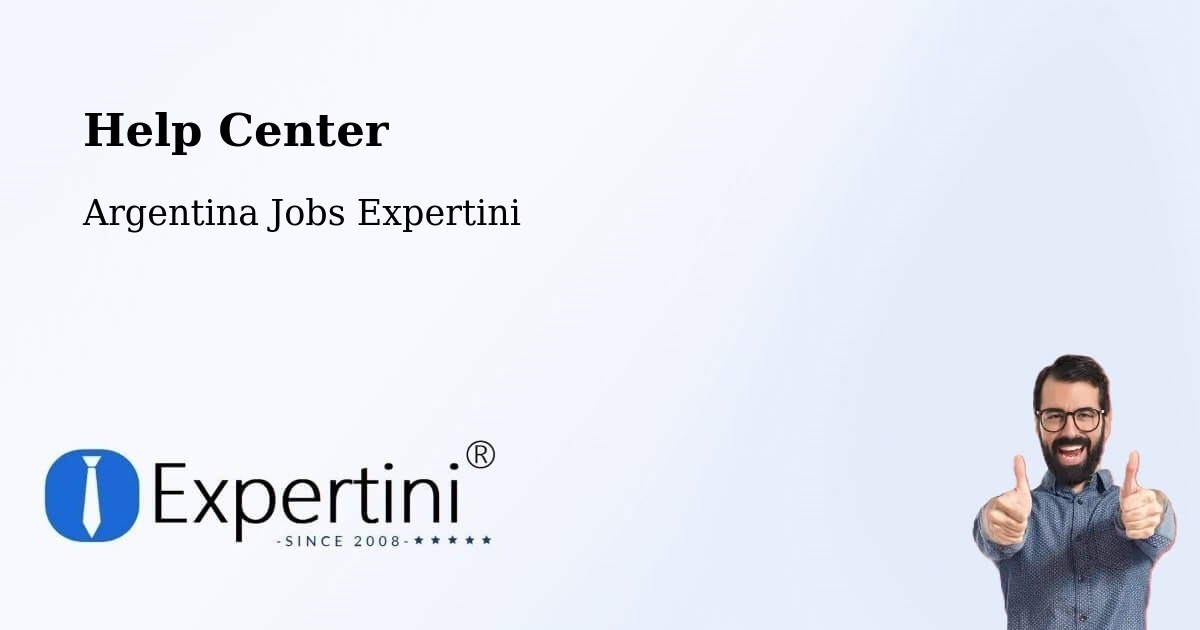 Help Center – Pico Truncado - Argentina Jobs Expertini