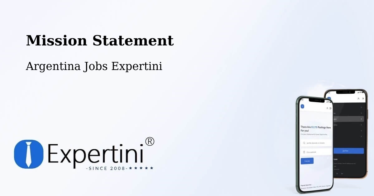 Corporate Mission – Pico Truncado - Argentina Jobs Expertini